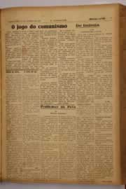 Página do jornal O Nordeste de janeiro de 1948