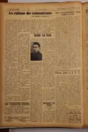 Página do jornal O Nordeste de janeiro de 1948