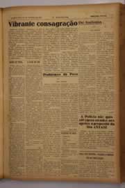 Página do jornal O Nordeste de janeiro de 1948