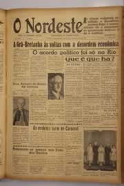 Página do jornal O Nordeste de fevereiro de 1948