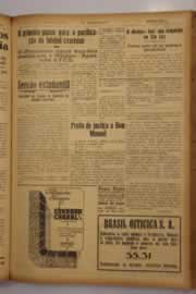 Página do jornal O Nordeste de março de 1948