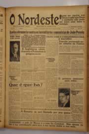 Página do jornal O Nordeste de março de 1948