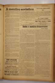 Página do jornal O Nordeste de março de 1948