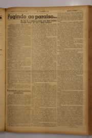 Página do jornal O Nordeste de março de 1948