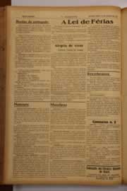 Página do jornal O Nordeste de março de 1948