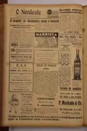 Página do jornal O Nordeste de março de 1948
