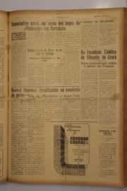 Página do jornal O Nordeste de março de 1948