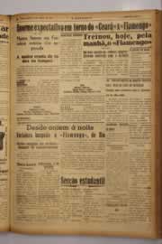 Página do jornal O Nordeste de abril de 1948