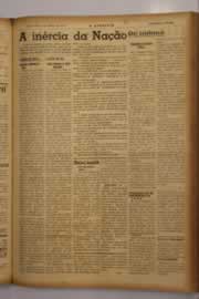 Página do jornal O Nordeste de abril de 1948