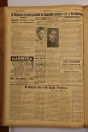 Página do jornal O Nordeste de abril de 1948