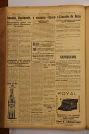 Página do jornal O Nordeste de abril de 1948