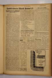 Página do jornal O Nordeste de abril de 1948