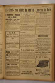 Página do jornal O Nordeste de abril de 1948