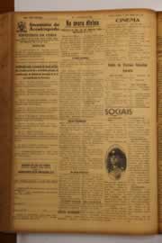 Página do jornal O Nordeste de abril de 1948