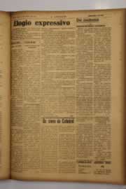 Página do jornal O Nordeste de abril de 1948