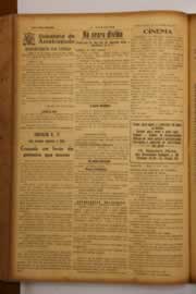 Página do jornal O Nordeste de abril de 1948