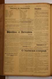 Página do jornal O Nordeste de maio de 1948