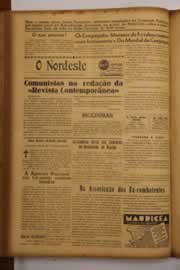 Página do jornal O Nordeste de maio de 1948