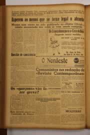 Página do jornal O Nordeste de maio de 1948