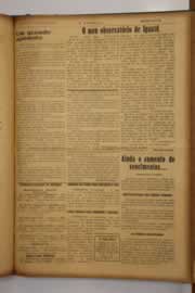 Página do jornal O Nordeste de maio de 1948