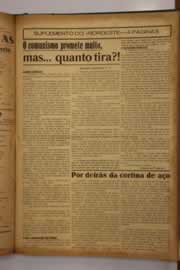 Página do jornal O Nordeste de maio de 1948