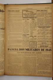 Página do jornal O Nordeste de maio de 1948