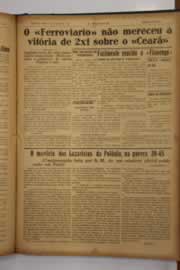 Página do jornal O Nordeste de maio de 1948