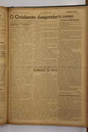 Página do jornal O Nordeste de junho de 1948