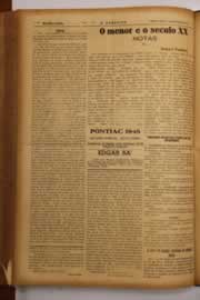 Página do jornal O Nordeste de junho de 1948