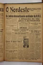 Página do jornal O Nordeste de junho de 1948
