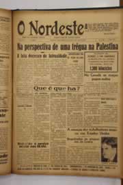 Página do jornal O Nordeste de junho de 1948