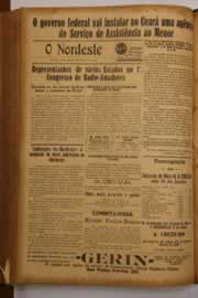 Página do jornal O Nordeste de junho de 1948
