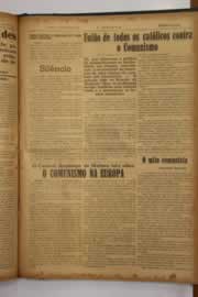Página do jornal O Nordeste de junho de 1948
