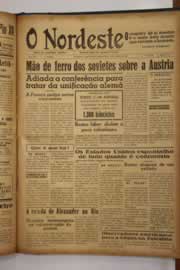 Página do jornal O Nordeste de junho de 1948