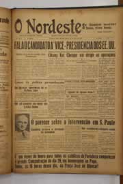 Página do jornal O Nordeste de junho de 1948