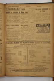 Página do jornal O Nordeste de junho de 1948