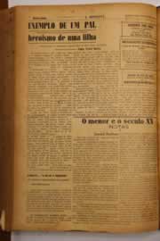Página do jornal O Nordeste de junho de 1948