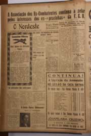 Página do jornal O Nordeste de julho de 1948