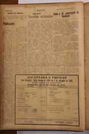 Página do jornal O Nordeste de julho de 1948