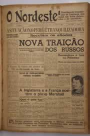 Página do jornal O Nordeste de julho de 1948