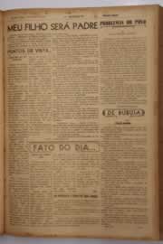 Página do jornal O Nordeste de julho de 1948