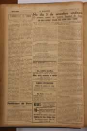 Página do jornal O Nordeste de julho de 1948