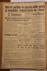 Página do jornal O Nordeste de julho de 1948