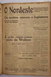 Página do jornal O Nordeste de julho de 1948