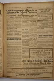 Página do jornal O Nordeste de julho de 1948