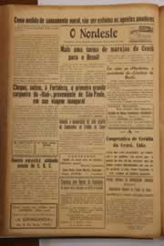 Página do jornal O Nordeste de julho de 1948