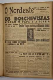 Página do jornal O Nordeste de julho de 1948