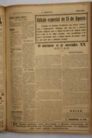 Página do jornal O Nordeste de julho de 1948
