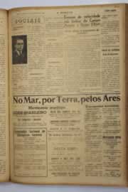 Página do jornal O Nordeste de agosto de 1948
