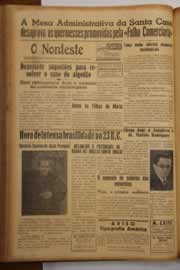 Página do jornal O Nordeste de agosto de 1948